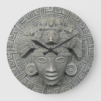 Aztec Clock Große Wanduhr