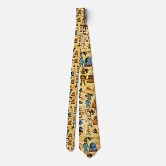 Aztec Codex Krawatte (Rückseite)