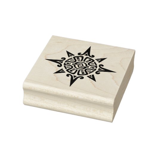 Aztec Compass Design-Briefmarke Gummistempel (Stempel)