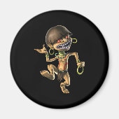 Aztec Creature Chaneque Magnet (Vorne)