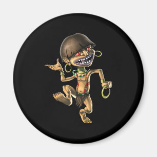 Aztec Creature Chaneque Magnet