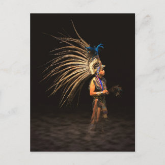 Aztec Dancer Postkarte