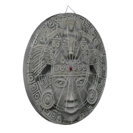 Aztec Dart Board Dartscheibe (Vorderseite Links)