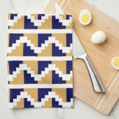 Aztec Design #8 bei Jessica Suzzette Geschirrtuch (Viertel Falte)