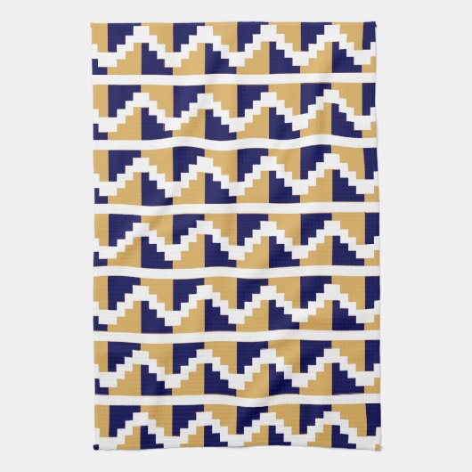 Aztec Design #8 bei Jessica Suzzette Geschirrtuch (Vertikal)