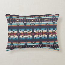 Aztec Design Accent Pillow