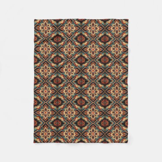 Aztec Design Fleece Blanket (Vorderseite)