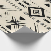 Aztec Design Geschenkpapier (Ecke)
