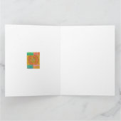 Aztec Design Karte (Innenseite)