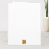 Aztec Design Karte (Rückseite)