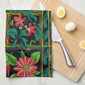 Aztec Design Kitchtuch Geschirrtuch (Viertel Falte)