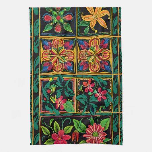 Aztec Design Kitchtuch Geschirrtuch (Vertikal)