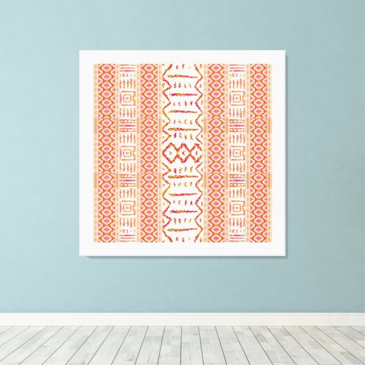 Aztec Design Leinwanddruck (Insitu (Holzboden))