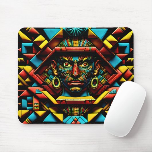 Aztec Design Muster Drei Mousepad (Mit Mouse)