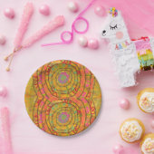 Aztec Design Pappteller (Party)