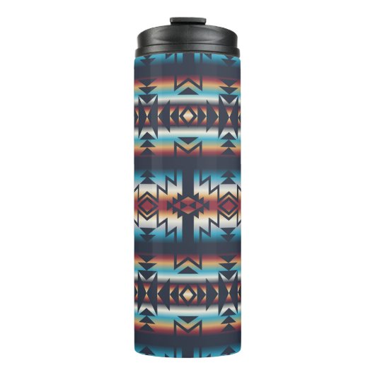 Aztec Design Thermal Tumbler Thermosbecher (Vorderseite)