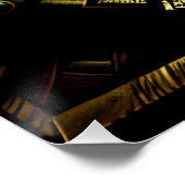Aztec-Designmuster Zwei Poster (Ecke)