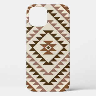 Aztec-Diamant-Muster-Design Braun+Creme Case-Mate iPhone Hülle