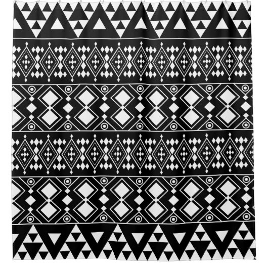 Aztec Duschvorhang (Vorderseite)