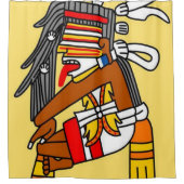Aztec Duschvorhang (Vorderseite)