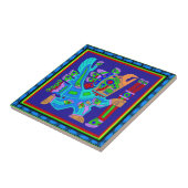 Aztec Eagle Warrior God Fliese (Seite)