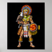 Aztec Eagle Warrior Poster (Vorne)