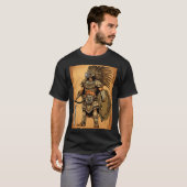 Aztec Eagle Warrior T - Shirt - Intricate Tattoo (Vorne ganz)