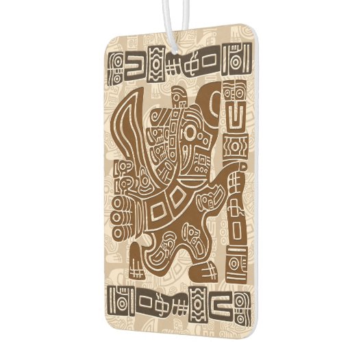 Aztec Eagle Warrior Tribal Alte Kunst Autolufterfrischer (Links)