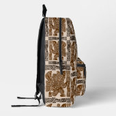 Aztec Eagle Warrior Tribal Alte Kunst Bedruckter Rucksack (Links)