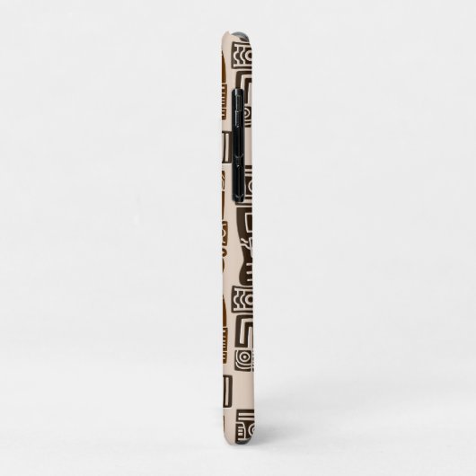 Aztec Eagle Warrior Tribal Alte Kunst Case-Mate iPhone Hülle (Hinten/Links)