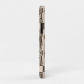 Aztec Eagle Warrior Tribal Alte Kunst Case-Mate iPhone Hülle (Hinten/Rechts)