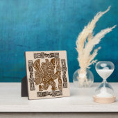 Aztec Eagle Warrior Tribal Alte Kunst Fotoplatte (InSitu)