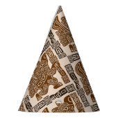 Aztec Eagle Warrior Tribal Alte Kunst Partyhütchen (Links)