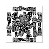 Aztec Eagle Warrior Tribal Alte Kunst Permastempel (Design)