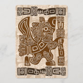 Aztec Eagle Warrior Tribal Alte Kunst Programm (Vorderseite)