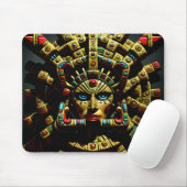 Aztec-Entwurfsmuster vier Mousepad (Mit Mouse)