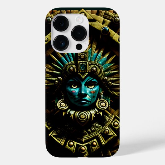 Aztec-Entwurfsmuster Zwei Case-Mate iPhone Hülle (Rückseite)