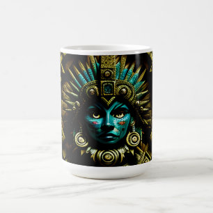 Aztec-Entwurfsmuster Zwei Kaffeetasse