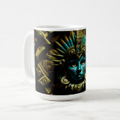 Aztec-Entwurfsmuster Zwei Kaffeetasse (Vorderseite Links)