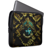 Aztec-Entwurfsmuster Zwei Laptopschutzhülle (Vorne Rechts)