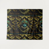 Aztec-Entwurfsmuster Zwei Wandteppich (Vorderseite (Horizontal))