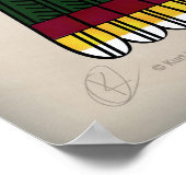 Aztec Equilibrium Poster (Ecke)