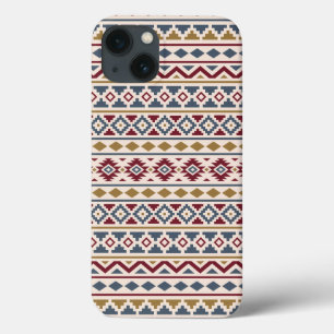 Aztec Essence II Ptn Red Blue Gold Creme Case-Mate iPhone Hülle