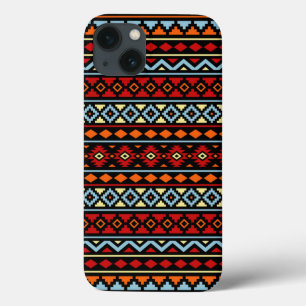 Aztec Essence II Ptn Red Blue Orange Yellow Blk Case-Mate iPhone Hülle