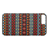 Aztec Essence II Ptn Red Blue Orange Yellow Blk Case-Mate iPhone Hülle (Rückseite (Horizontal))