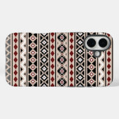 Aztec Essence II Ptn Schwarz-weiß Gray Red Sand Case-Mate iPhone Hülle (Rückseite (Horizontal))