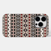 Aztec Essence II Ptn Schwarz-weiß Gray Red Sand Case-Mate iPhone Hülle (Rückseite (Horizontal))