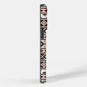 Aztec Essence II Ptn Schwarz-weiß Gray Red Sand Case-Mate iPhone Hülle (Rückseite / Rechts)