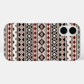 Aztec Essence II Ptn Schwarz-weiß Gray Red Sand Case-Mate iPhone Hülle (Rückseite (Horizontal))