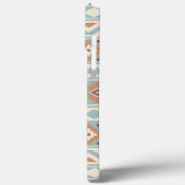 Aztec Essence Ptn IIIb Blue Cream Terracottas Case-Mate iPhone Hülle (Rückseite / Links)